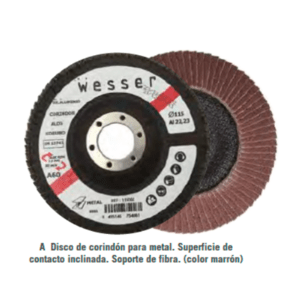 Disco Láminas Hierro 115mm.
