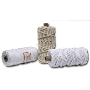 Cuerda Macramé 5mm. Blanca.