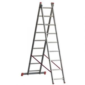 Escalera Transformable Doble OR211 11+11 Peldaños.