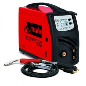 Soldadora Inverter Technomig 260 Dual Synergic Hilo Multifunción.