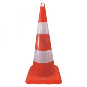 Cono 80cm Naranja PVC Blando