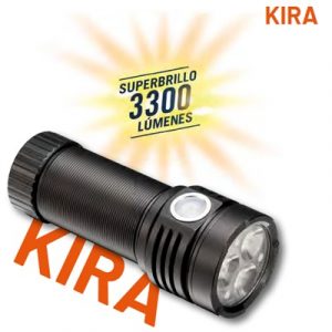 Linterna Kira Superbrillo 3300 lúmenes IP65