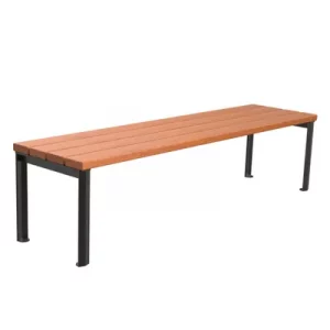 Banqueta MINIM10 Acero y Madera Tropical
