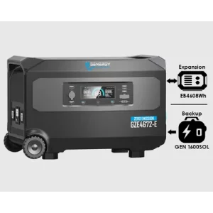 GENERADOR SOLAR PORTÁTIL GZE-4672 [E]