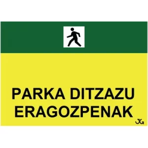 964E Euskera - PARKA DITZAZU ERAGOZPENAK