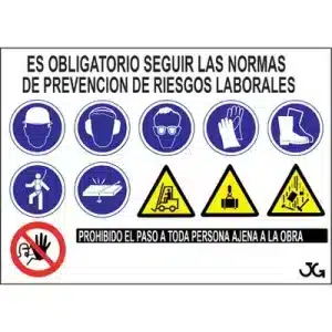 Panel 70x50cm OBLIGATORIO SEGUIR LAS NORMAS