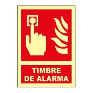 Señal Clase B Timbre de Alarma A4