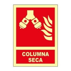 Señal Clase B Columna Seca A4
