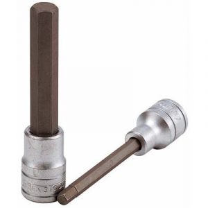Llave de Vaso Hexagonal ½” Torx Punta Extra Larga M122508A-C - 8mm