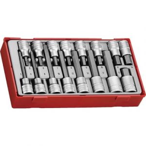 Juego de vasos de 1/2'' TTHEX16 - 16 Piezas