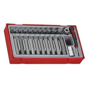 JUEGO DE VASOS Y LLAVES 1/2" TTTX23- 20 puntas