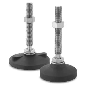 Pies Niveladores Fijos Ø60mm de Zinc o Inox