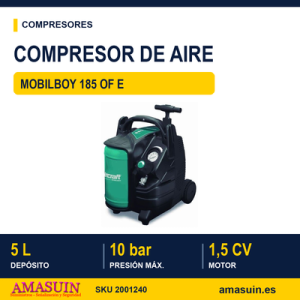 Compresor Aire Mobilboy 185 OF E.