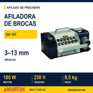 Afiladora Brocas GH 10T.