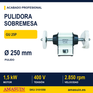 Pulidora Sobremesa GU 25P.