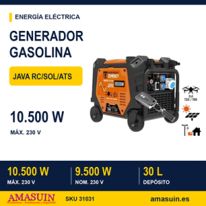 GENERADOR 10500W JAVA RC-SOL-ATS