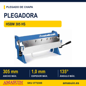 Plegadora Manual HSBM 305 HS.