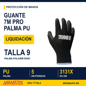 Guante 7M Pro Palma Poliuretano.