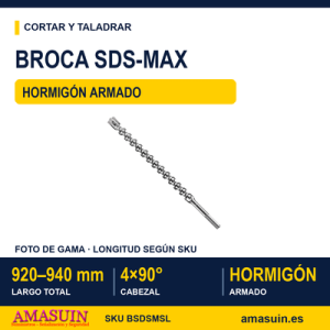 Broca SDS-Max SuperLarga.