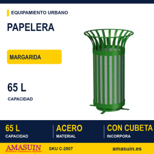 Papelera Margarida
