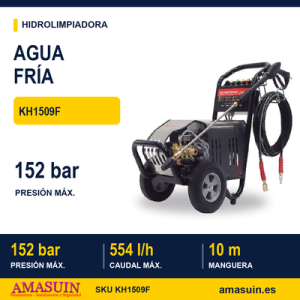 Hidrolimpiadora KH1509F a Presión Agua Fría